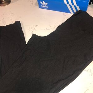 Black skinny ankle pants